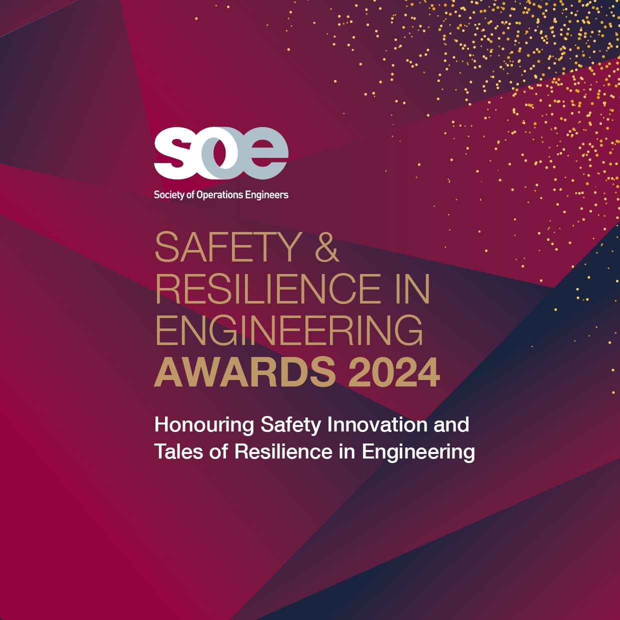 Road Transport Engineer of the Year” category at the SOE Safety and Resilience in Engineering Awards 2024.