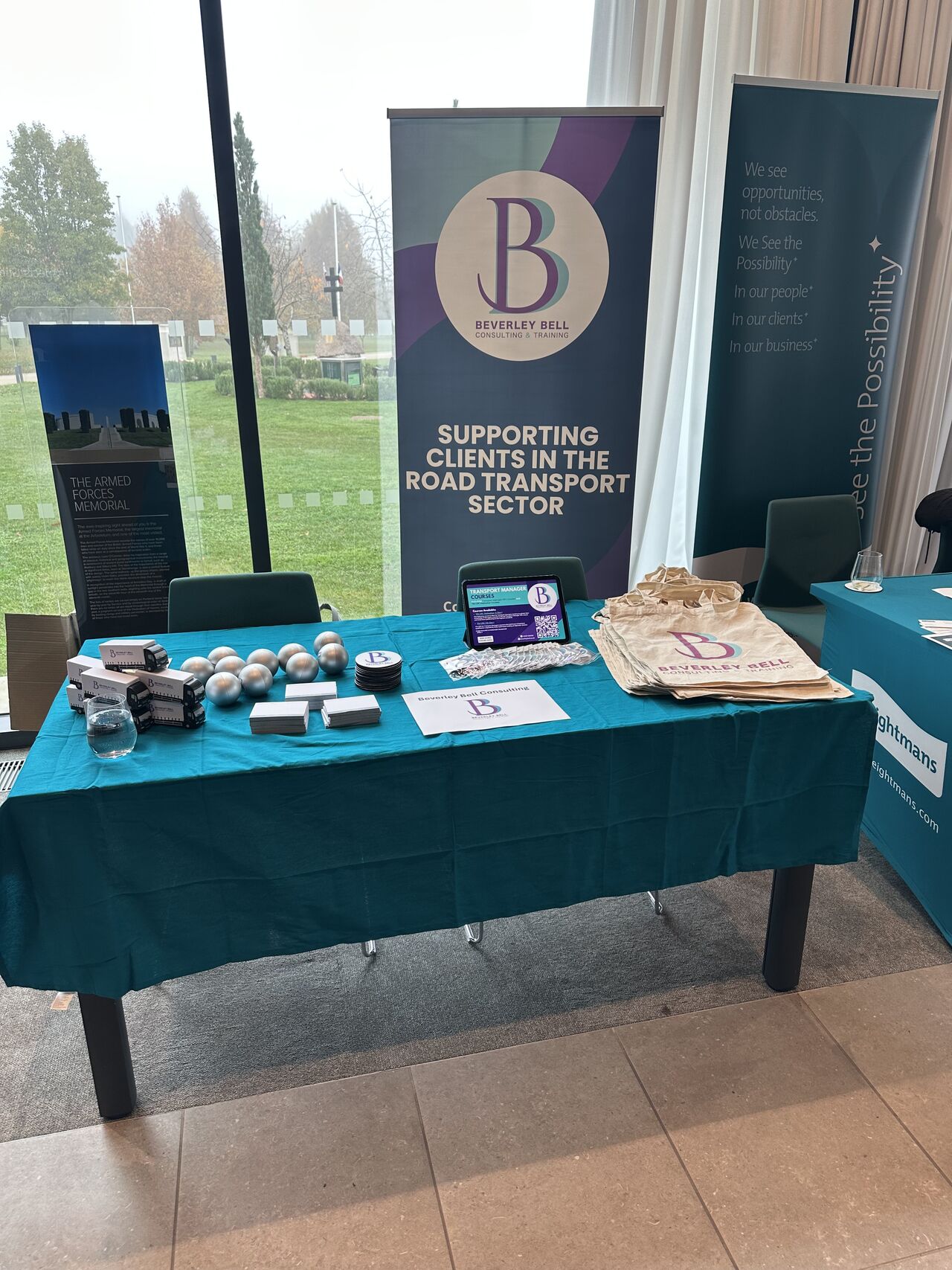 We have a stand today at CILT (UK)’s Transport & Logistics Safety Forum.