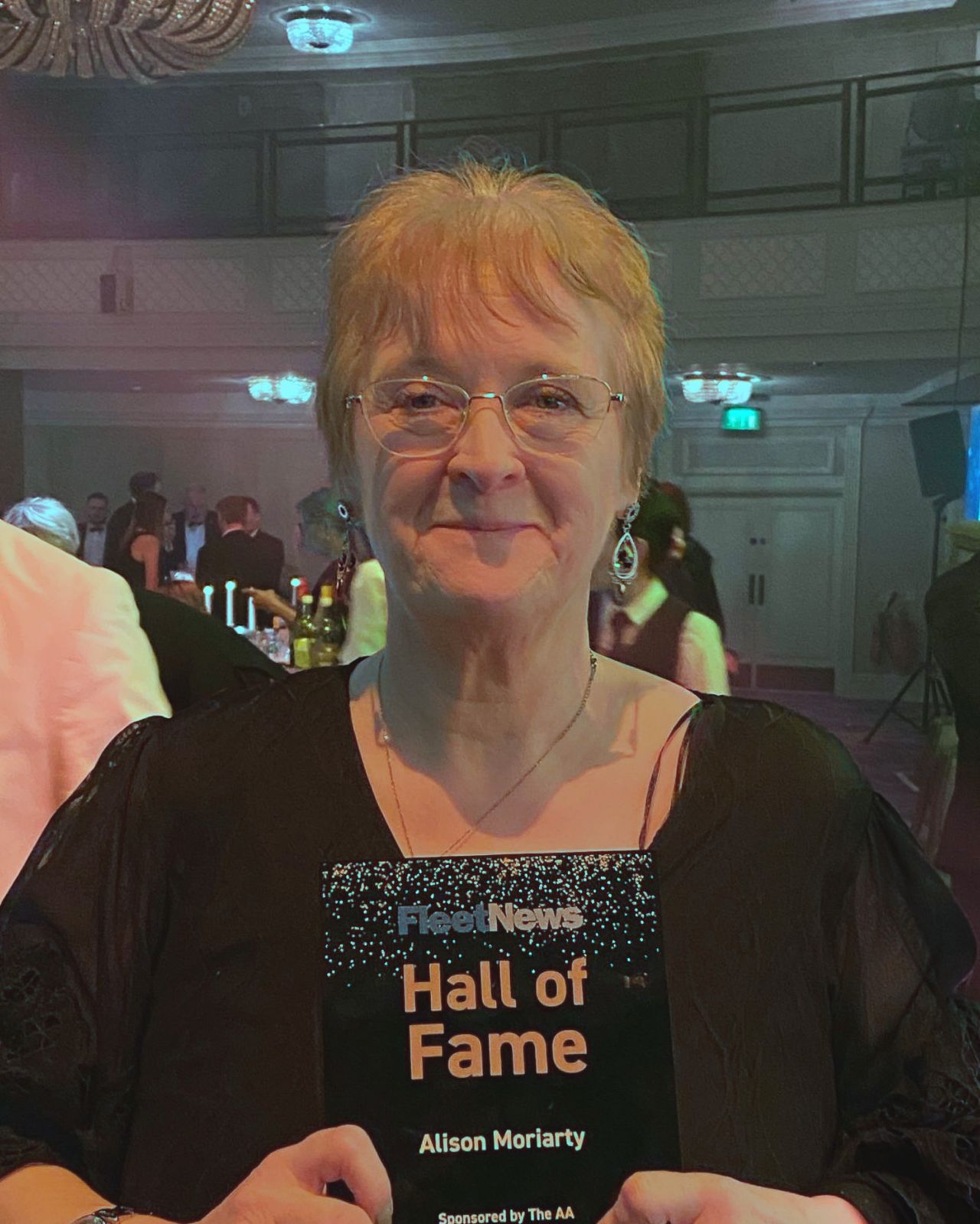 Alison Moriarty, has been inducted into the Fleet News Hall of Fame!